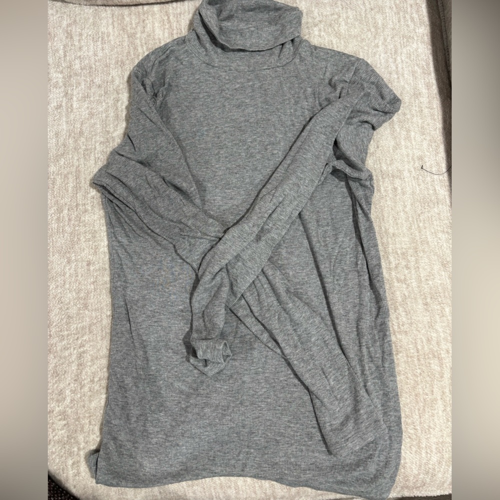 Grey Turtleneck shirt